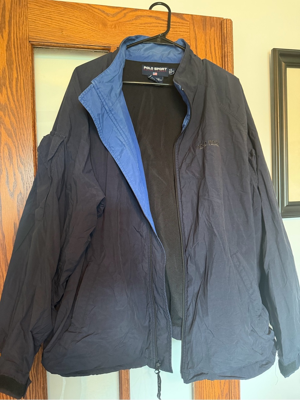 Polo Sportby Ralph Lauren Men’s Navy Blue Lightweight Jacket
